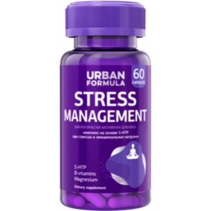 Urban Formula Антистрессовый комплекс с 5-HTP Stress Management 60 капсул